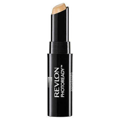 Revlon Concealer Stick, PhotoReady Face Makeup for All Skin Types, Longwear Medium- Full Coverage with Creamy Finish, Lightweight Formula, 004 Medium, 0.11 Oz