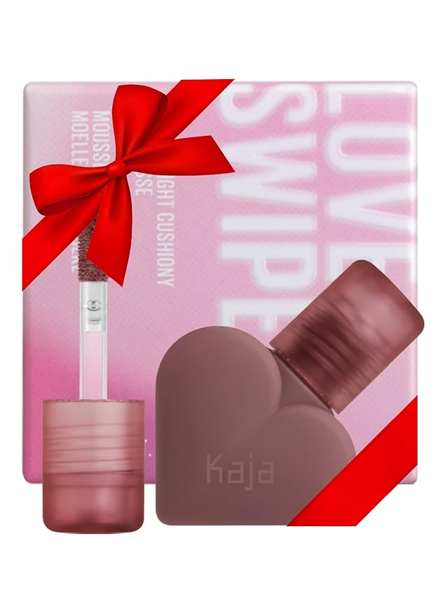 Kaja Liquid Concealer - Cat Nap, 0.19 Oz + Lip Mousse - Love Swipe 04 Swipe Right, 0.22 Oz Bundle