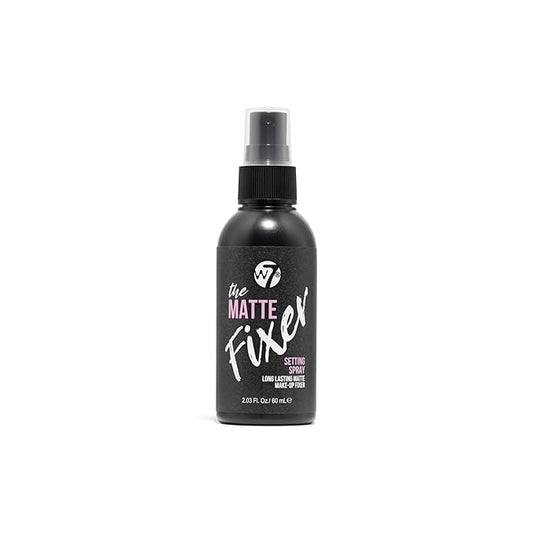 W7 The Fixer Makeup Setting Spray - Matte Finish - Long-Lasting, Ultra-Fine Formula - Cruelty Free and Vegan