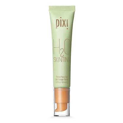 Pixi Beauty H2O SkinTint Tinted Face Gel, 1.2 fl oz / 35 ml, Tan