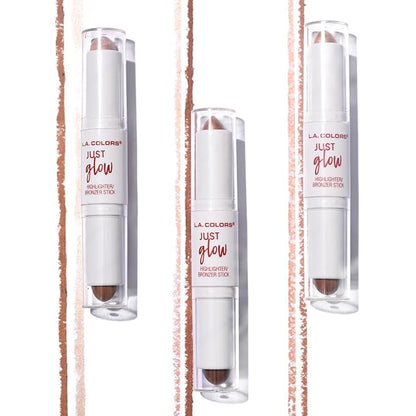 L.A. COLORS Just Glow Highlighter/Bronzer Stick, Star Gaze CCS594