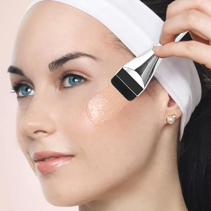 Boobeen Matte Liquid Foundation for Women, Long Lasting Full Coverage Foundation Makeup, Face Natural Finish with Makeup Brush