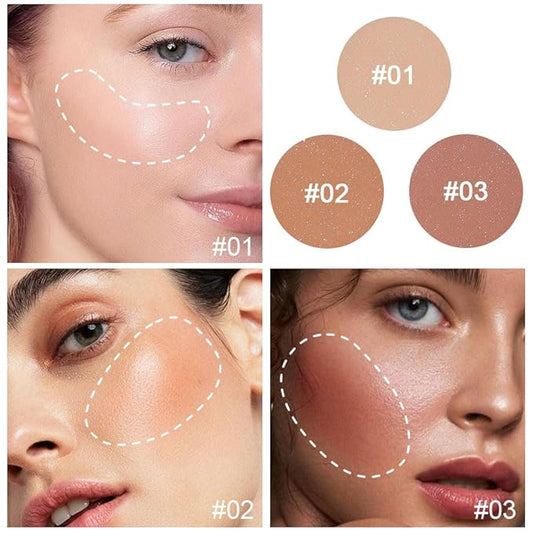 6 Colors Face Blush Blusher Highlighter Makeup Palette iluminadores de maquillaje profesional luminizers Cheek Shimmer Stick Bronzer and Highlighter Palette makeup illuminators highlighters for face