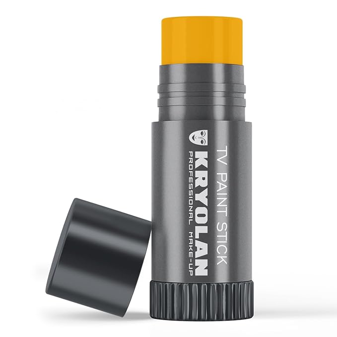 Kryolan TV Paint Stick - 509 Kryolan Makeup - Makeup Foundation - Makeup for TV, Theater, Stage, Acting, Face and Body, Full Coverage Concealer Foundation - Made in USA (25 g)