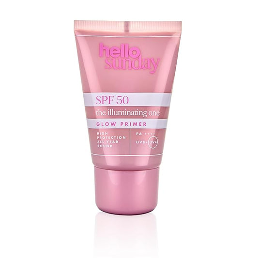 The Illuminating One Glow Primer SPF 50 PA Plus by Hello Sunday for Unisex - 1.7 oz Primer
