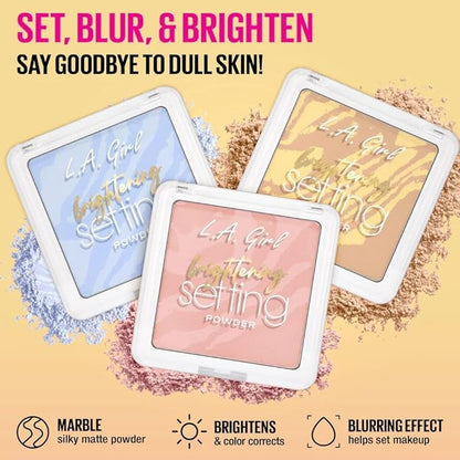 L.A. Girl Brightening Setting Powder, Yellow GPS170