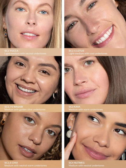 ILIA - True Skin Serum Concealer | Non-Comedogenic, Cruelty-Free, Vegan, Safe For Sensitive Skin, Reduces Appearance of Dark Circles + Blemishes (Nutmeg SC4, 0.16 oz | 5 ml)