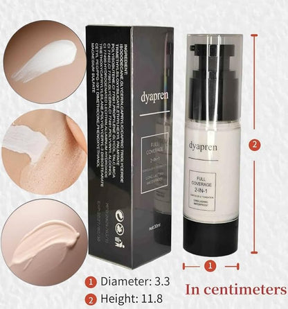 Natural Glow Enhancer Liquid Foundation for Skin Lightweight Long Lasting Hydration Buildable Coverage Ideal for All Skin Types 30ml Perfect for Daily Wear and Special Occasions