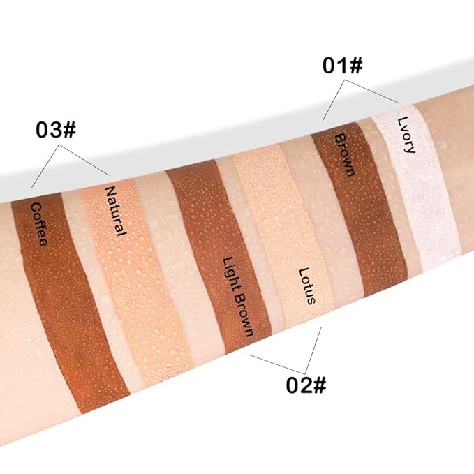 evpct 2In1 Cream Contour Stick Contouring Concealer Sticks Makeup Face Cream Kit for Beginners Creamy Contour and Highlight Stick contorno base de maquillaje para mujer en oferta 03 Natural & Coffee