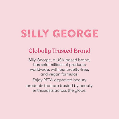 Silly George Melt Away Makeup & Lash Extension Remover - Removes All Eye Makeup (Including Mascara & Eyeliner) + Lash Extensions & Adhesives - Hydrating Moisturizer for Eyes & Lashes - 15 milliliters