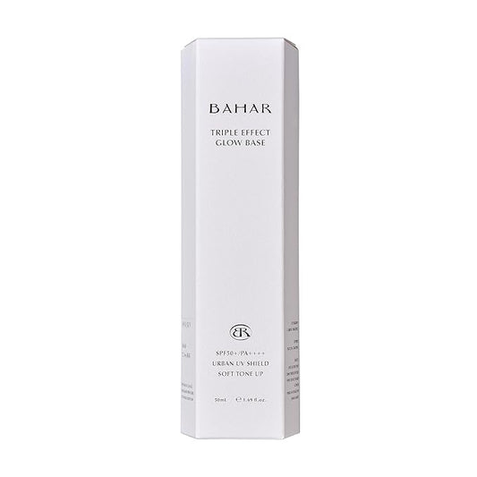 TRIPLE EFFECT GLOW BASE, SPF50+/PA++++, 1.69 FL.OZ./50ML, Vegan UV Shield, Super Neutral Glow, Multi-Use Tone Up Base, Korean Skincare