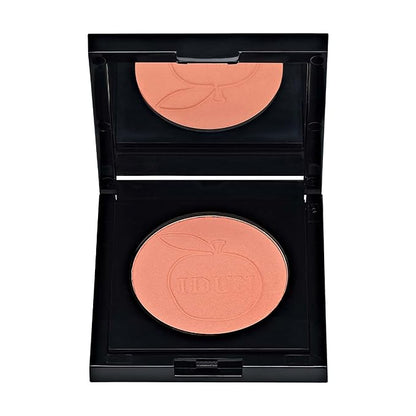 Mineral Blush - Pressed Powder - Infused With Highly Purified Mineral Pigments - Glides On Smoothly - Offering Intense Color Payoff And Naturally Healthy Skin - Hallon - 0.18 Oz