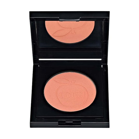 Mineral Blush - Pressed Powder - Infused With Highly Purified Mineral Pigments - Glides On Smoothly - Offering Intense Color Payoff And Naturally Healthy Skin - Hallon - 0.18 Oz