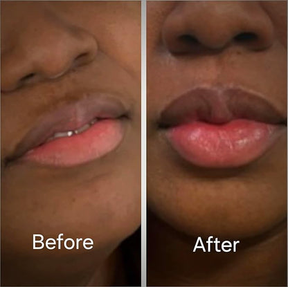 Pepper Spice Lip Plumper Lip Gloss - Plumper Lips All Day - Non-Sticky - Clear Finish Smooth Application - Vegan Formula