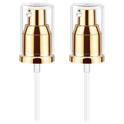 Foundation Pump, Makeup Pump Compatible with Estee Lauder Double Wear Foundation (2 Pack, Gold)