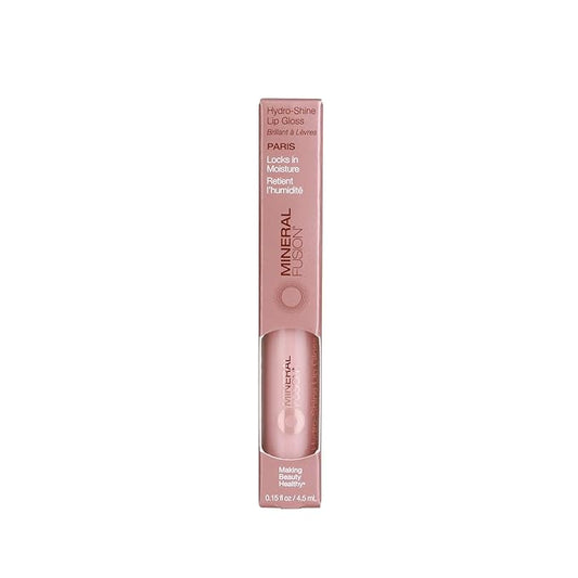 Mineral Fusion Hydro-Shine Lip Gloss, Paris, 0.15 Ounces