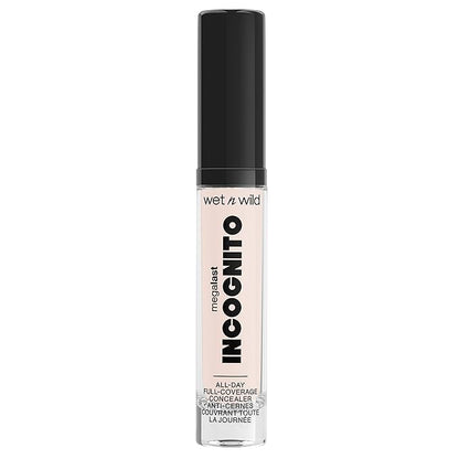 wet n wild Mega Last Incognito All-Day Full Coverage Liquid Matte Concealer Bundle, Fair Beige & Light Beige, 0.18 Ounce Each