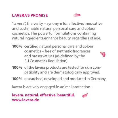 lavera Basis Sensitive Cleansing Milk - Facial Cleanser with Aloe Vera & Shea Butter for Soft Skin - Make Up Remover - Face Wash - PETA Certified - Vegan - Made in Germany - 4.3 Fl Oz