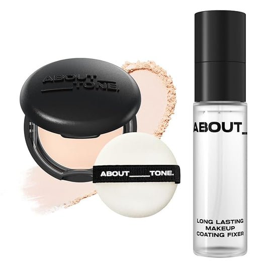 Blur Powder Pact 1.5 COOL FAIR + Long Lasting Makeup Coating Fixer BUNDLE SET