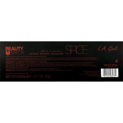 L.A. Girl Beauty Brick Blush Collection, Spice GBL573