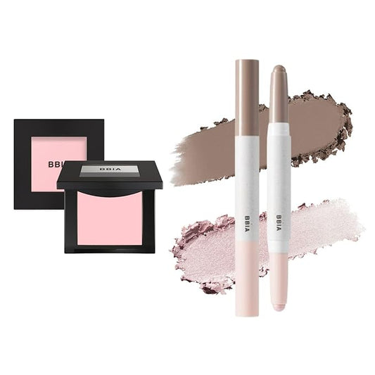 BBIA Last Blush (01 CHERRY BLOSSOM) + Last Contour Stick (02 COOL DETAIL) BUNDLE SET