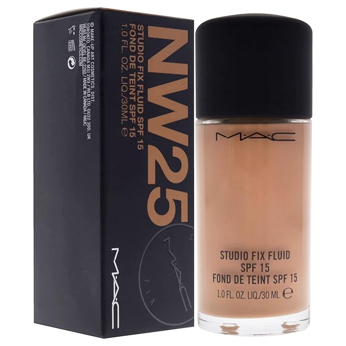 MAC Studio Fix Fluid SPF 15 - NW25 Foundation Women 1 oz
