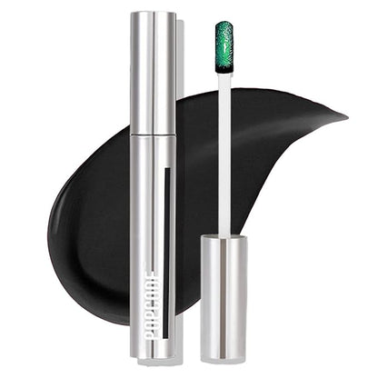 Peel Off Lip Stain - Long Lasting, Transfer Proof and Waterproof Tattoo Lip Tint, Matte Finish Lip Stain Peel Off, Infused with Vitamin E & Algin & Hydroxyacetophenone, #014 Black