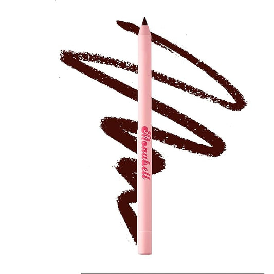 Mocha Lip Liner Pencil for Women - Soft Moisturizing, Creamy Long-Lasting Texture, Smooth Glide & Defined Finish