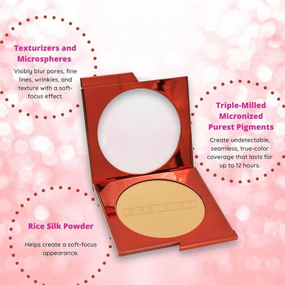 ONE/SIZE by Patrick Starrr Turn Up The Base Versatile Powder Foundation Medium Dark 4 (G)