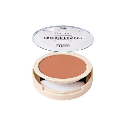 Soft Matte Pressed Powder, Blurring Poreless Face Powder Makeup, Medium Coverage Setting Powder Infused with Salicylic Acid & Niacinamide, Clean Beauty (Warm Coconut, 0.28 Ounce)