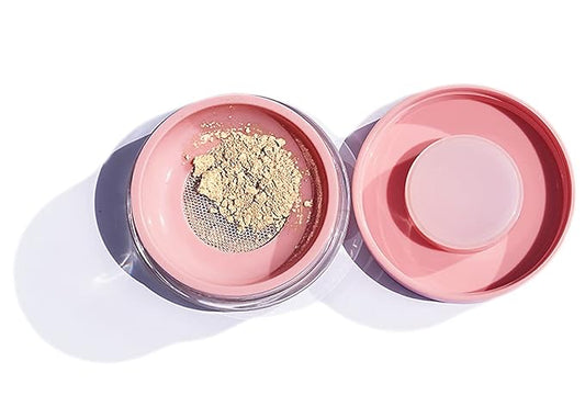 Loves-You-Back 3in1 Mineral Powder Foundation (BEIGE 4) | Designed for acne-prone, sensitive skin | Smooths skin and covers dark circles with Natural Coverage | Vegan + Cruelty Free