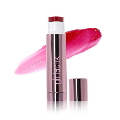 Girlactik Jello Gloss Balm – Hydrating Lip Gloss with Natural Shine, Pink Lemonade Scent, Moisturizing, and Smooth, Perfect for Everyday Lip Care with a Glossy Finish, 0.15 oz (Rosie)