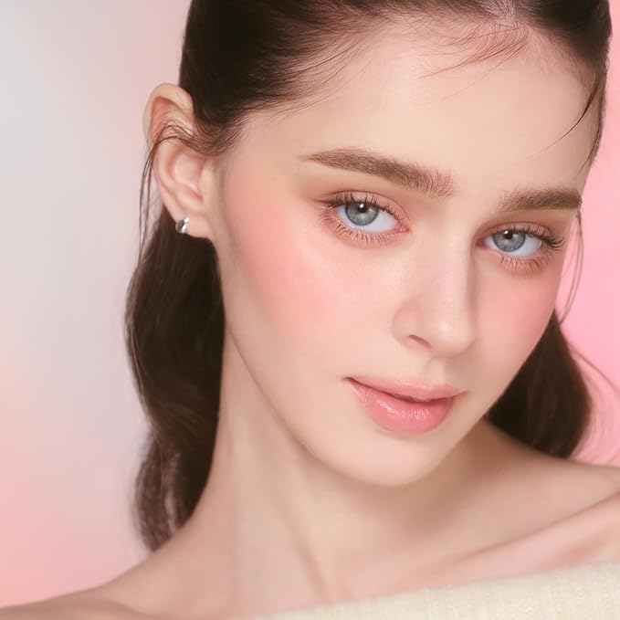 DEAR DAHLIA Petal Blur Cream Blush – Multi-Use, High-Pigment, Lightweight & Long-Lasting, Petal-Smooth Finish, Vegan & Cruelty-Free, for Sensitive Skin, 4g – PEONY