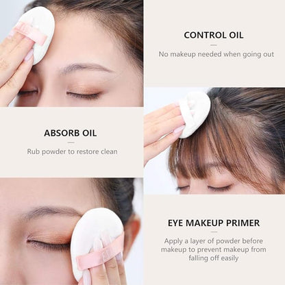 HEXZE Loose Face Powder Mineral, Mattifying Setting Powder, Blurring Pores, Baking Controls Shine, Lightweight Long Lasting 0.24 Oz, T30 Pink