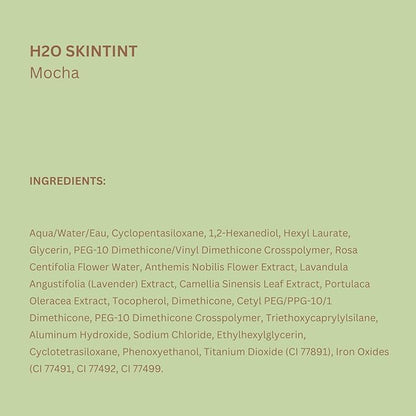 Pixi Beauty H2O SkinTint Tinted Face Gel, 1.2 fl oz / 35 ml, Mocha