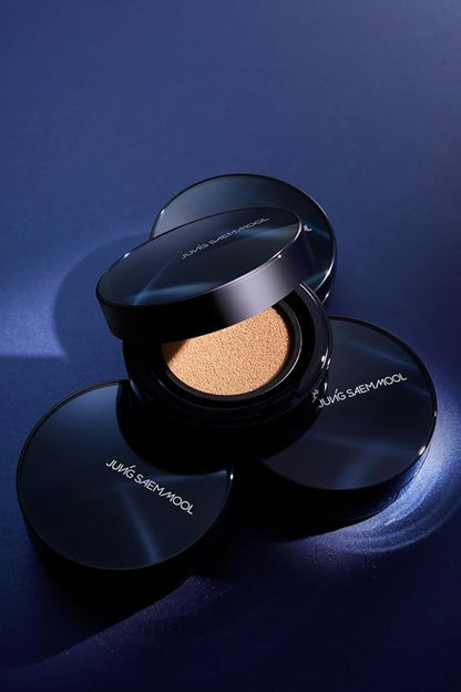 [JUNGSAEMMOOL OFFICIAL] Essential Skin Nuder Cushion Navy Edition (Fair Light) | Refill Included