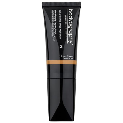 Bodyography Sun Defense Tinted Moisturizer - Nourishes and Defends Skin (Dark)