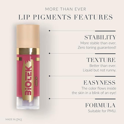 Lip Pigment Kit for Permanent Makeup - Made in Italy