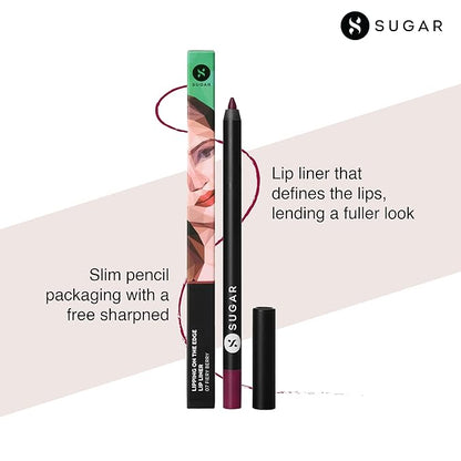SUGAR Cosmetics Lipping On The Edge Lip Liner - 07 Fiery Berry