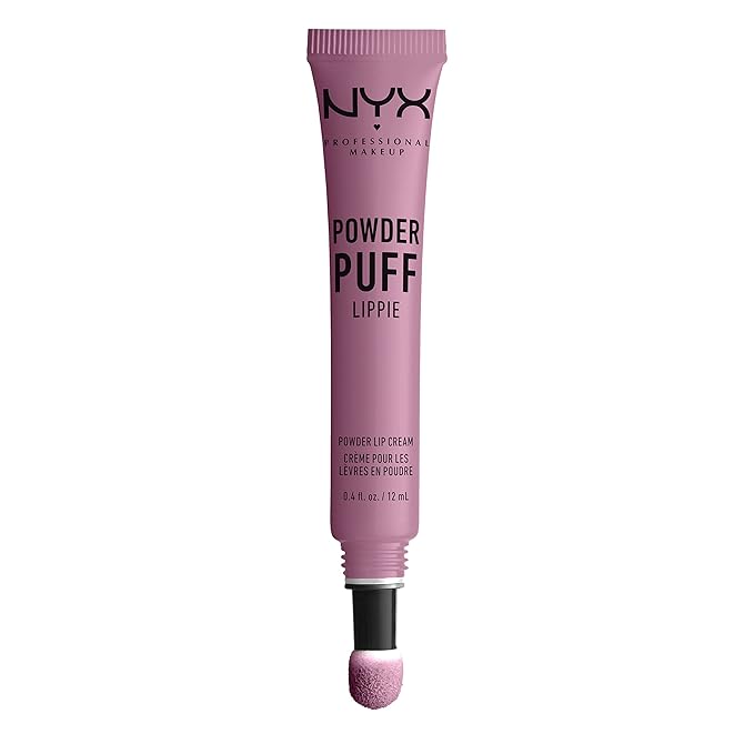 NYX PROFESSIONAL MAKEUP Powder Puff Lippie Lip Cream, Liquid Lipstick - Will Power (Lavender Mauve)