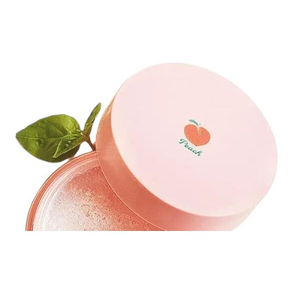 Peach Cotton Multi Finish Powder 5g/0.17oz - Korean Peach Extract Sebum Control Face Powder Silky Setting Powder for Oily Skin & Soft Korean Skin Care Gift Travel Essential