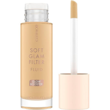 Catrice | Prime & Fine Illuminating Dewy Glow Spray & Soft Glam Filter Fluid 020 Bundle | Full Coverage Makeup | Vegan & Cruelty Free