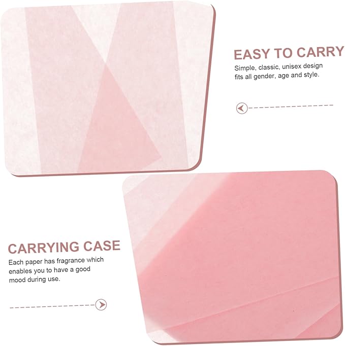 300pcs Facial Oil Absorbing Sheets Scented Blotting Papers for Oily Skin Ultra Thin Double-sided Portable Box for Unisex Design