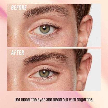 Kaja Korean Under Eye Brightener, Eye Concealer, 0.19 Oz + 3-in-1 Blendable Sculpting Trio - Play Bento 01 Butter Up Bundle