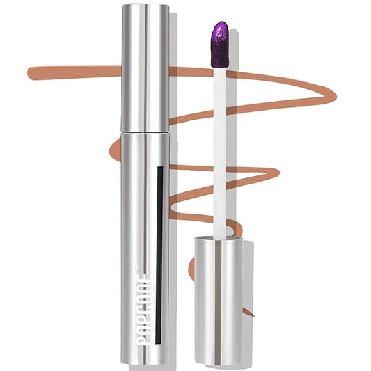 Peel Off Lip Liner Stain, Infused with Nourishing Ingredients & Vitamin E, Quick Set Lip Stain Peel Off Long Lasting For All Skin Types, #003 Cacao Brown