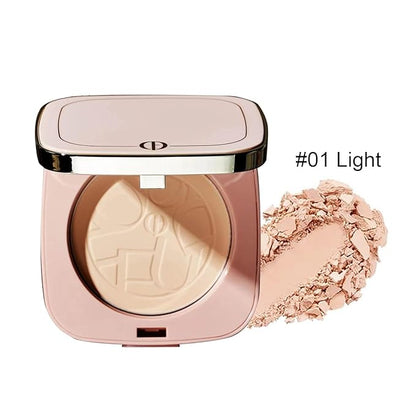 Face Compact Powder Makeup ，Pressed Powder Long Lasting Oil Control Waterproof Sweatproof Powder，Makeup for Flawless Finish All Day，Dating artifact（8030）