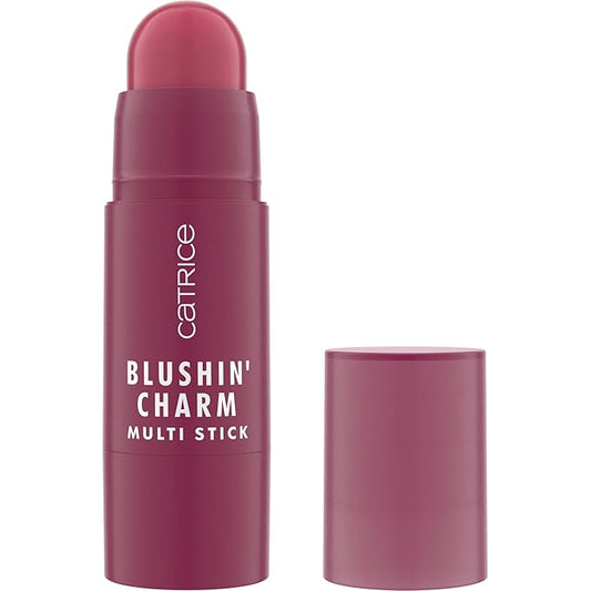 Catrice | Blushin' Charm Multi Stick | Creamy, Multi-Use Blush & Lip Tint | Buildable Dewy Finish | Vegan & Cruelty Free (030 Ruby Darling)