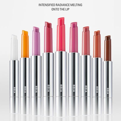 BBIA Over Glaze Stick - Lip Plumping Gloss Melting Balm Lipstick, Intensive Volume Up, High Shine & Glossy, Ultra Watery Moisturizing & Volumizing, Glowy Texture, Korean Lip Makeup (06 CHOCO GLAZE)