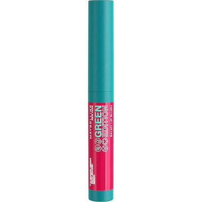 Maybelline Green Edition Balmy Lip Blush, Formulated With Mango Oil, Spring, Fuschia Pink, 1 Count