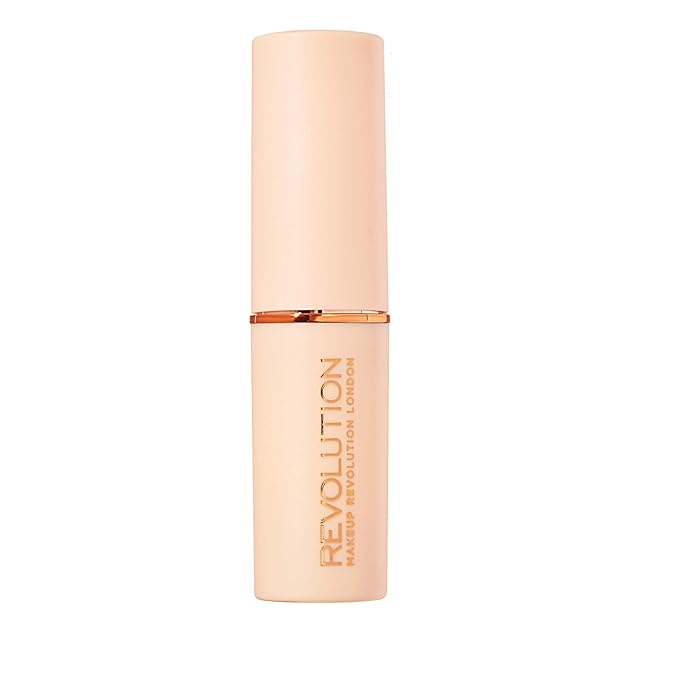 Revolution Fast Base Stick Foundation F5, Contour Stick for Dewy Finish, Best Foundation Base Makeup for Light Skin Tones